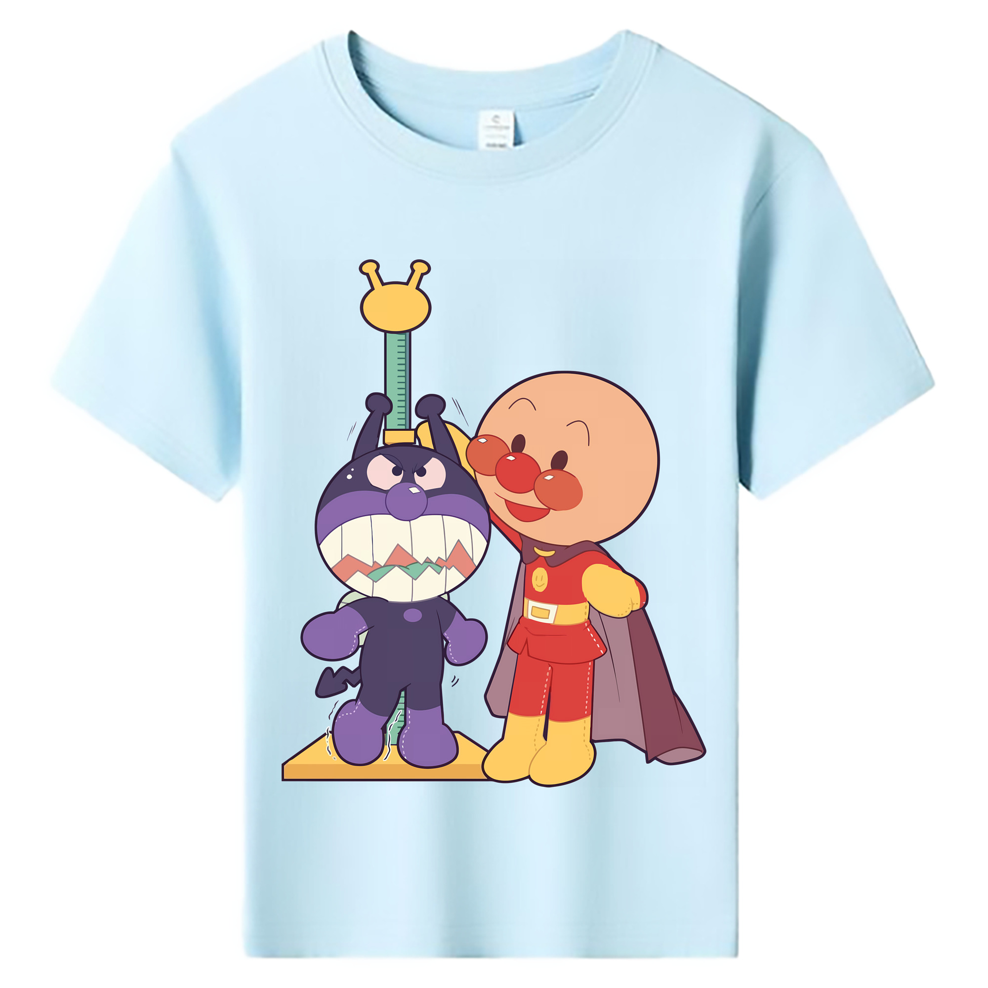 （画像用） アンパンマン Anpanman 綿100％キッズTシャツ（フロントプリント）